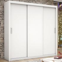 Guarda-roupa Bahia Sem Espelho Branco Carioca Móveis Branco