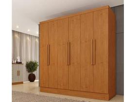 Guarda Roupa Bariloche 6 Portas e 4 Gavetas Internas Tcil Cinamomo