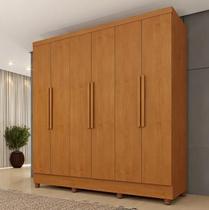 Guarda Roupa Bariloche Sem Espelho Com Pés - Móveis Tcil