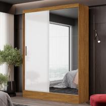 Guarda-Roupa Belem Plus 2 Portas de Correr 2 Gavetas com Espelho