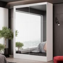 Guarda-Roupa Belem Premium 2 Portas de Correr 2 Gavetas com Espelho