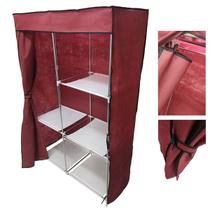 Guarda Roupa Cabideiro Armario Dobravel Organizador Portatil Sapateira Quarto Closet Versatil Multiuso Resistente