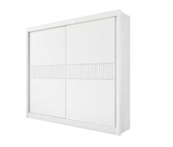Guarda Roupa Cancun 2 Portas 100%MDF Ripado - DDoro Móveis Guarda Roupa Cancun 2 Portas 100%MDF Ripado - DDoro Móveis