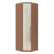 Guarda Roupa Canto 1 Porta 80cm Vanilla Com Legno Crema