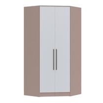 Guarda-roupa Canto Closet com 2 Portas e 2 Gavetas Mdf Requinte+ Guarda-roupa Canto Closet com 2 Portas e 2 Gavetas Mdf Requinte+