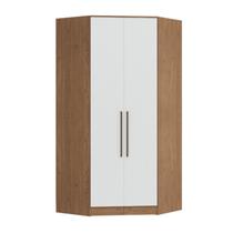 Guarda-roupa Canto Closet com 2 Portas e 2 Gavetas Mdf Requinte+