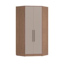Guarda-roupa Canto Closet com 2 Portas e 2 Gavetas Mdf Requinte+