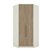 Guarda Roupa Canto Closet Modulado 2 Portas 3 Gavetas