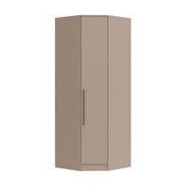 Guarda-roupa Canto Oblíquo 1 Porta 100% Mdf Requinte+