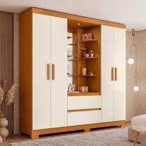 Guarda Roupa Capelinha Casal 04 Portas Olímpia