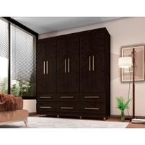 Guarda Roupa Casal 06 Portas e 06 Gavetas 66020-50 Araplac