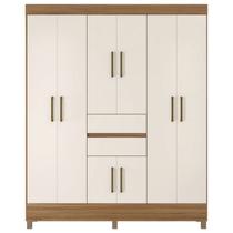 Guarda Roupa Casal 08 Portas 82060 Amendola Off White Demobile Guarda Roupa Casal 08 Portas 82060 Amendola Off White Demobile