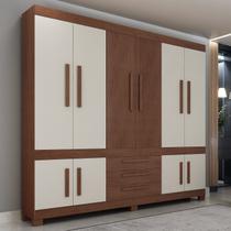 Guarda-roupa Casal 10 Portas 100% Mdf Lucca