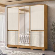 Guarda Roupa Casal 10 Portas 4 Gavetas com 2 Espelhos Alasca