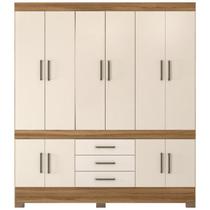 Guarda Roupa Casal 10 Portas 83530 Amendola Off White Demobile Guarda Roupa Casal 10 Portas 83530 Amendola Off White Demobile