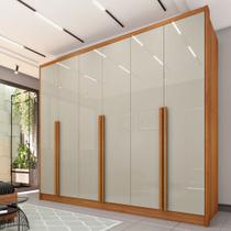 Guarda Roupa Casal 100% MDF 6 Portas 6 Gavetas Estrela 274cm Espresso Móveis Guarda Roupa Casal 100% MDF 6 Portas 6 Gavetas Estrela 274cm Espresso Móveis