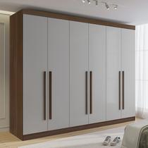 Guarda-roupa Casal 100% Mdf 6 Portas 6 Gavetas Paris Plus Guarda-roupa Casal 100% Mdf 6 Portas 6 Gavetas Paris Plus