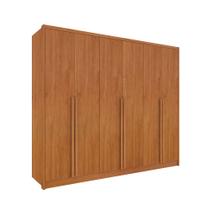 Guarda Roupa Casal 100% MDF 6 Portas 6 Gavetas Realeza s/ Espelho s/ pés - Tcil