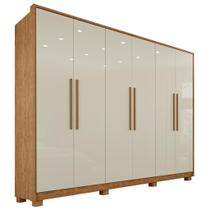 Guarda-Roupa Casal 100% MDF 6 Portas e 6 Gavetas Premium - Tudo de Móveis