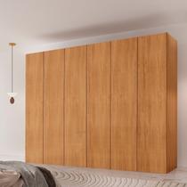 Guarda-roupa Casal 100% Mdf 6 Portas e 6 Gavetas Vision Guarda-roupa Casal 100% Mdf 6 Portas e 6 Gavetas Vision