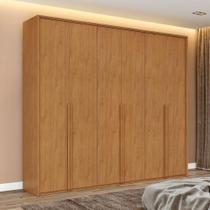 Guarda Roupa Casal 100% Mdf 6 Portas Easy Move 2,40 Amendoa Clean Guarda Roupa Casal 100% Mdf 6 Portas Easy Move 2,40 Amendoa Clean