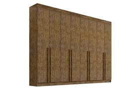 Guarda Roupa Casal 100% MDF 8 Portas 8 Gavetas - Daymont-Ypê - Móveis D'Doro