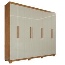 Guarda-Roupa Casal 100% MDF 8 Portas e 4 Gavetas Heros - Tudo de Móveis Guarda-Roupa Casal 100% MDF 8 Portas e 4 Gavetas Heros - Tudo de Móveis