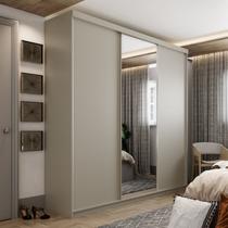 Guarda-roupa Casal 100% Mdf Bp com 3 Portas e 1 Espelho Geneve