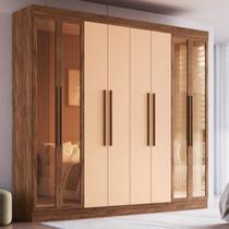 Guarda Roupa Casal 100% Mdf Chicago 68500 8 Portas 4 Gavetas