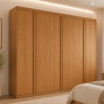 Guarda-roupa Casal 100% MDF com 6 Portas e 2 Gavetas 180cm Multimóveis CR35543 Guarda-roupa Casal 100% MDF com 6 Portas e 2 Gavetas 180cm Multimóveis CR35543