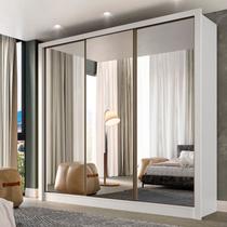 Guarda-roupa Casal 100% MDF com Espelho Champ
