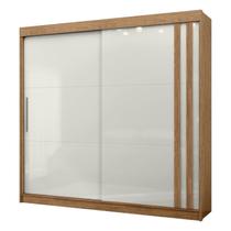 Guarda Roupa Casal 100% MDF Toquio 2 Portas de Correr 4 Gavetas Espresso Móveis