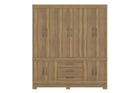 Guarda roupa casal 10p new murano amendola touch com pes Guarda roupa casal 10p new murano amendola touch com pes