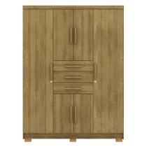 Guarda Roupa Casal 151 cm 6 Portas 3G 10020 Nature VLR Guarda Roupa Casal 151 cm 6 Portas 3G 10020 Nature VLR