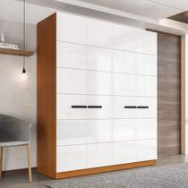 Guarda Roupa Casal 161,1cm com 4 Portas e 4 Gavetas 240842 Lisboa Politorno Móveis