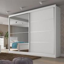 Guarda Roupa Casal 2 Portas 4 Gavetas com Espelho Verona Plus em MDF Made Marcs Guarda Roupa Casal 2 Portas 4 Gavetas com Espelho Verona Plus em MDF Made Marcs