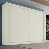 Guarda Roupa Casal 2 Portas 4 Gavetas - Creta-Off white - Móveis Europa Guarda Roupa Casal 2 Portas 4 Gavetas - Creta-Off white - Móveis Europa