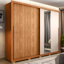 Guarda Roupa Casal 2 Portas 4 Gavetas Imper Marrom Caemmun