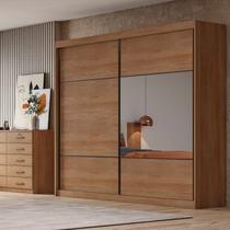 Guarda Roupa Casal 2 Portas 6 Gavetas 100% MDF com Espelho Blumenau Guarda Roupa Casal 2 Portas 6 Gavetas 100% MDF com Espelho Blumenau