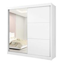 Guarda Roupa Casal 2 Portas Com Espelho 6 Gavetas 100% MDF Titanium D'Doro