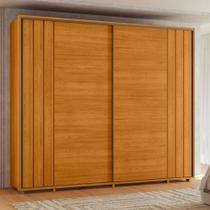 Guarda Roupa Casal 2 Portas de Correr 100% MDF com Pés Dali
