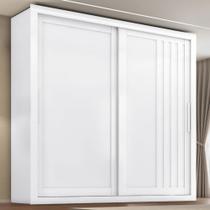 Guarda Roupa Casal 2 Portas de Correr 4 Gavetas Premier Zanzini