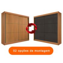 Guarda Roupa Casal 2 Portas De Correr 6 Gavetas