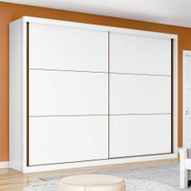 Guarda-roupa Casal 2 Portas de Correr 6 Gavetas Toronto Plus 100% MDF