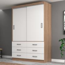 Guarda Roupa Casal 2 Portas de Correr 6 Gavetas Veneza Premium Yescasa Guarda Roupa Casal 2 Portas de Correr 6 Gavetas Veneza Premium Yescasa