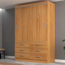 Guarda Roupa Casal 2 Portas de Correr 6 Gavetas Veneza Yescasa Guarda Roupa Casal 2 Portas de Correr 6 Gavetas Veneza Yescasa