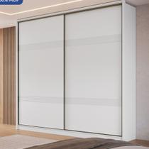 Guarda Roupa Casal 2 Portas de Correr Coliseu Móveis Castro