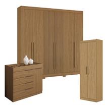 Guarda Roupa Casal 2030230 com Multiuso 2000191 e Cômoda Sevilha Atacama - Aramóveis Guarda Roupa Casal 2030230 com Multiuso 2000191 e Cômoda Sevilha Atacama - Aramóveis