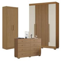 Guarda Roupa Casal 2030240 Atacama Areia com Armário Multiuso 2000191 e Cômoda 2014148 Atacama - Aramóveis Guarda Roupa Casal 2030240 Atacama Areia com Armário Multiuso 2000191 e Cômoda 2014148 Atacama - Aramóveis
