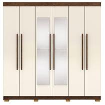 Guarda Roupa Casal 218 Cm Vlr Imbuia Champanhe Guarda Roupa Casal 218 Cm Vlr Imbuia Champanhe